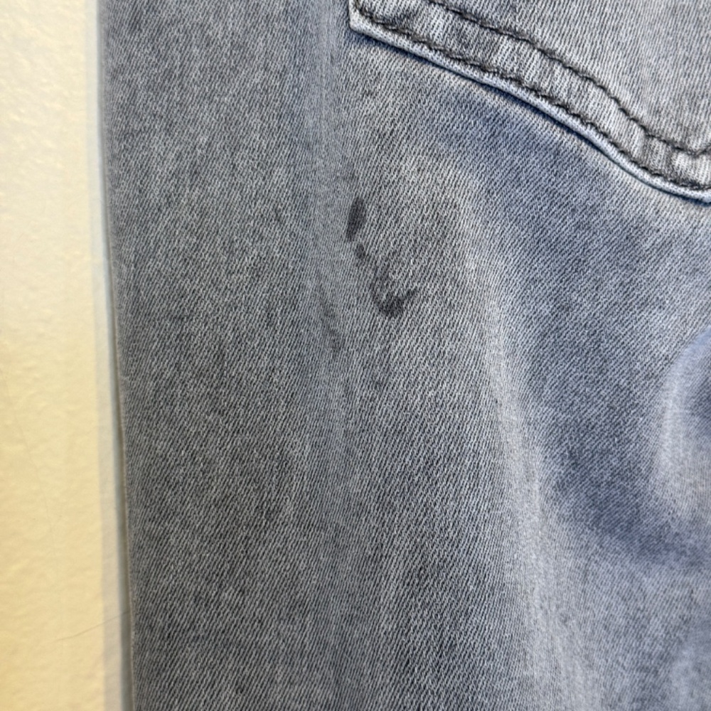 NYDJ | Marilyn Straight Lift X Tuck Technology Grey Wash Denim Stretchy Jeans - Picture 14 of 15